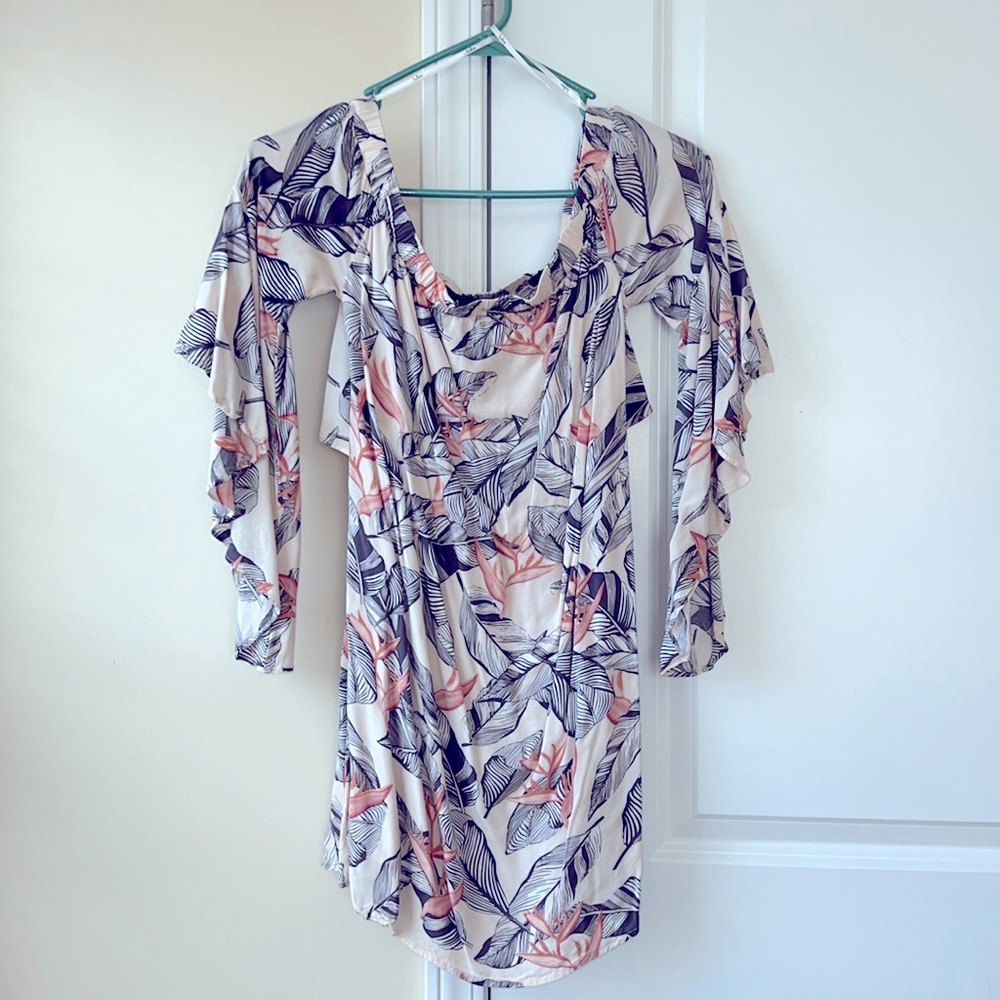 Lulus off the shoulder dress